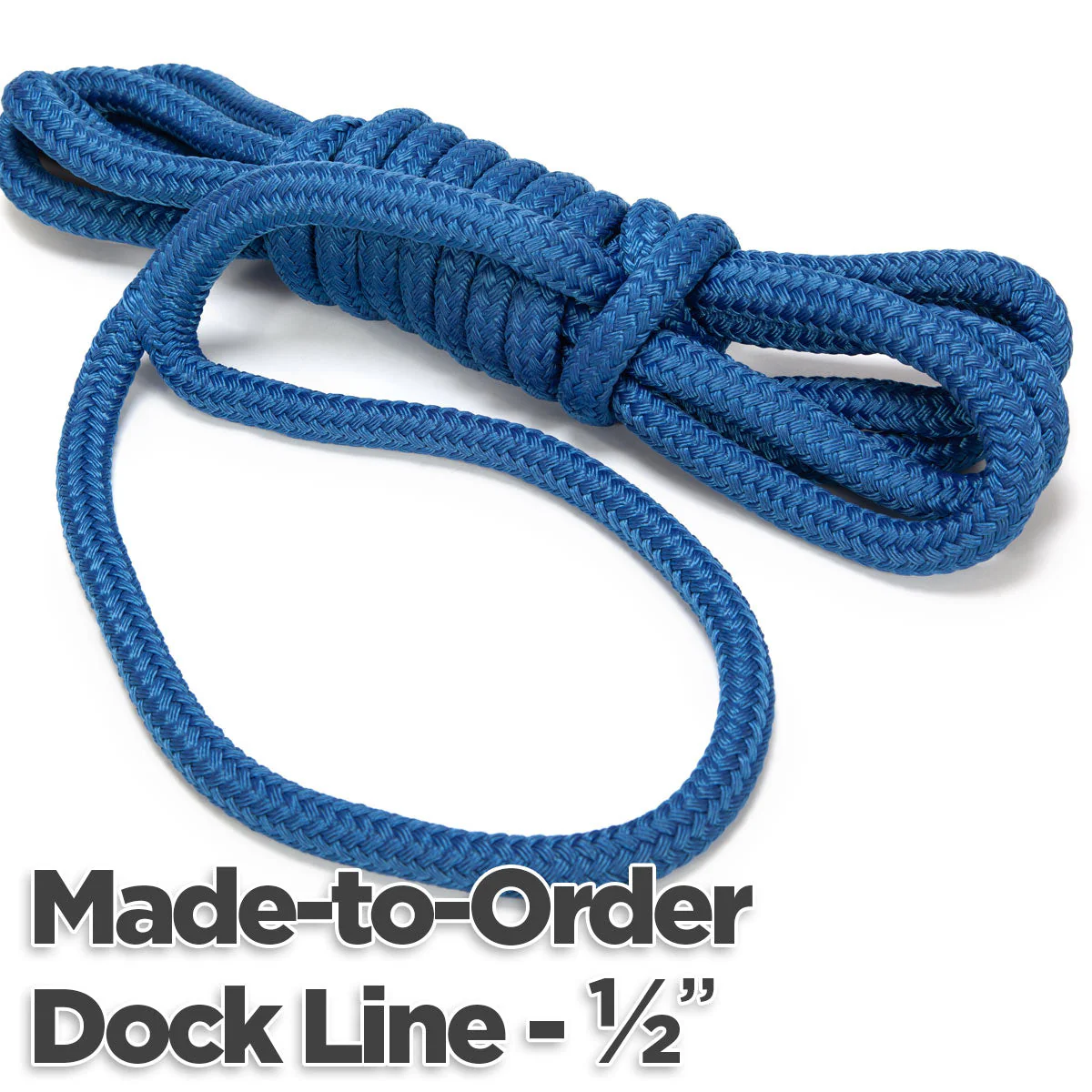 1/2" Double Braid Nylon Dock Line - Made-to-Order - Image 4