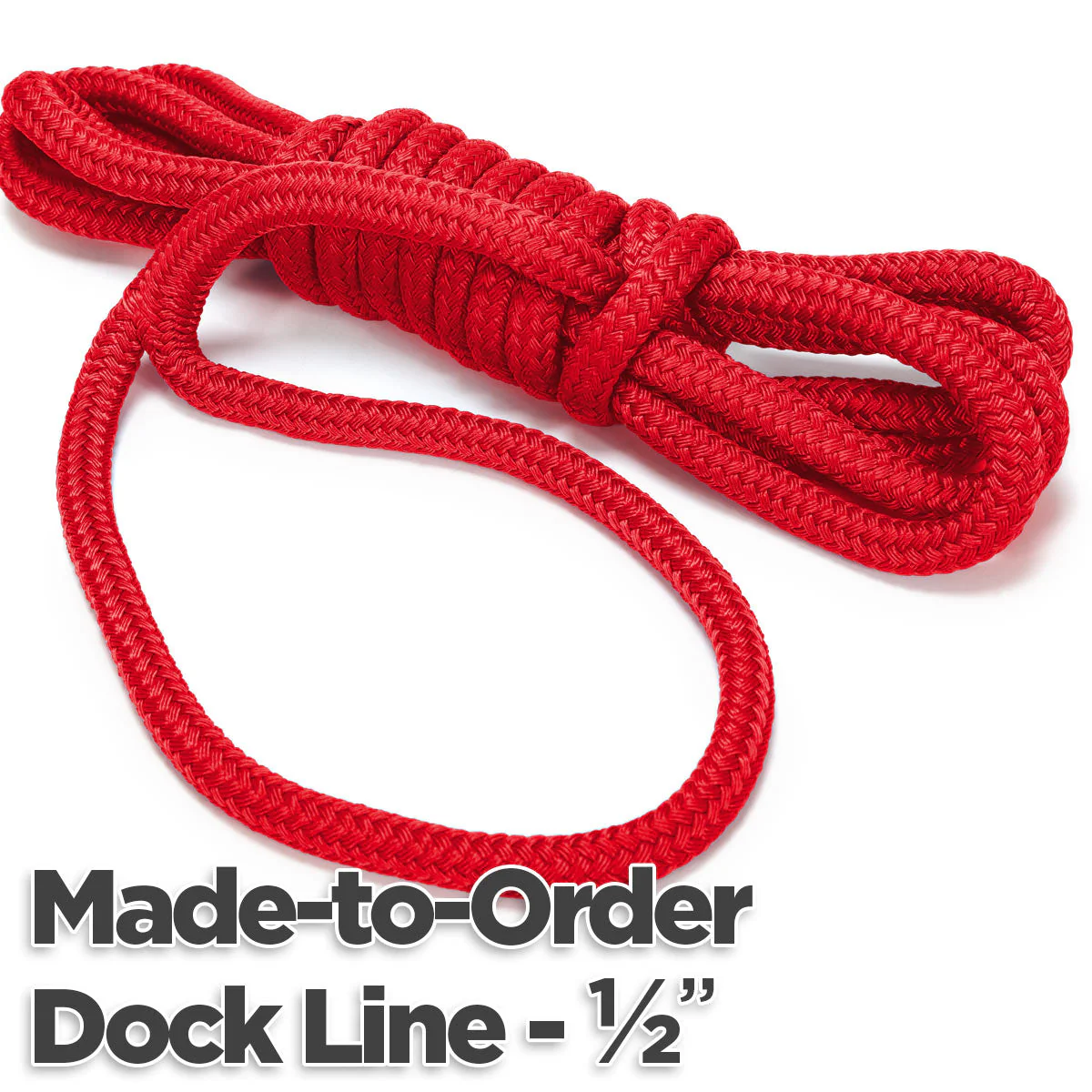 1/2" Double Braid Nylon Dock Line - Made-to-Order - Image 5