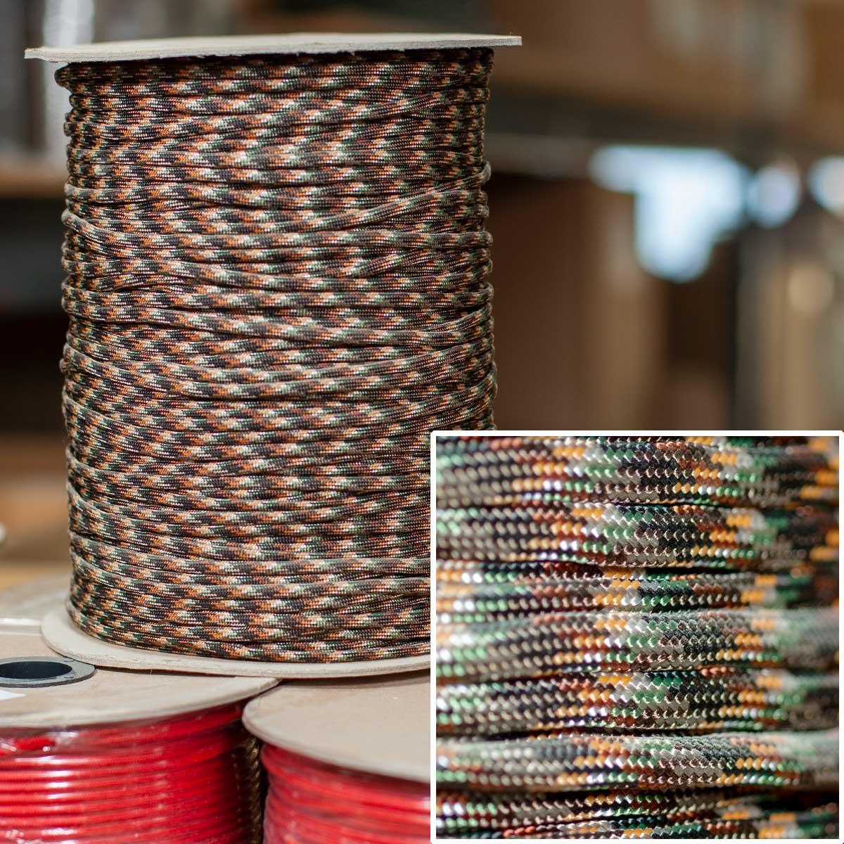 550 Paracord in Hidden Camo - 1000' Spool