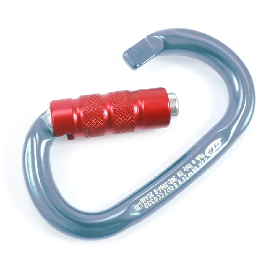 CT Oval Carabiner | Blue with Red Gate - Image 4